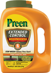 Preen Extended Control Weed Preventer bottle