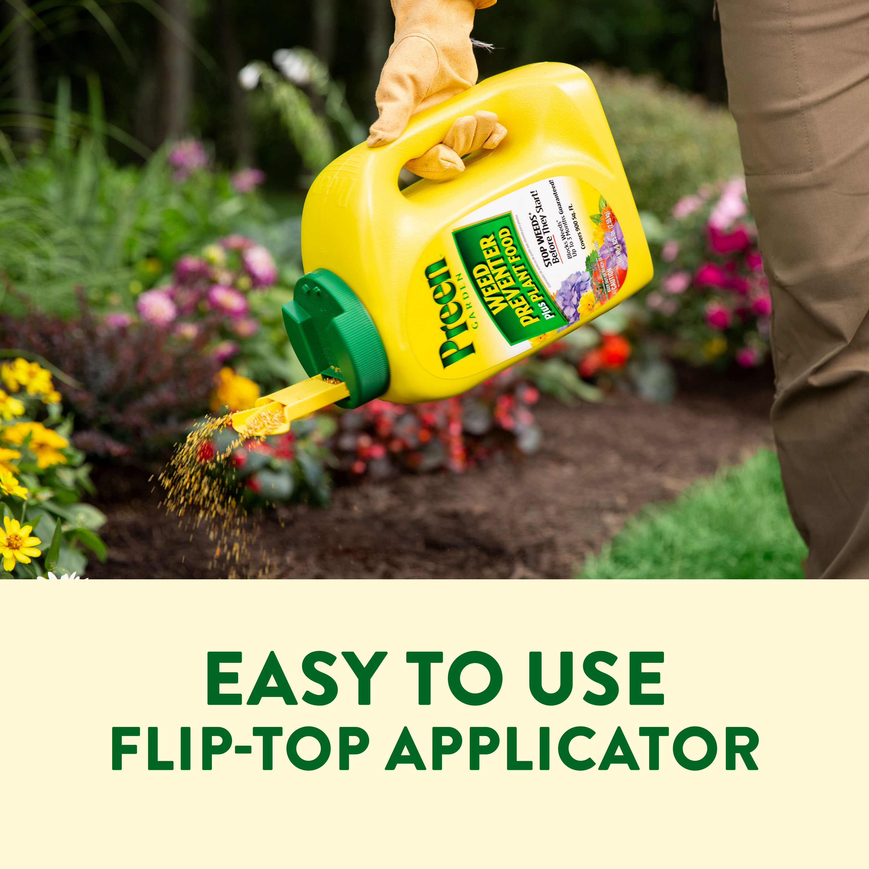 Preen features an easy-to-use flip-top applicator