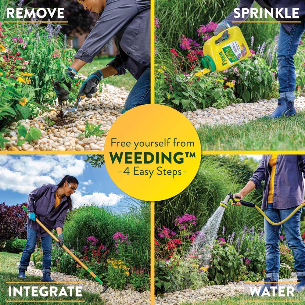 Free yourself from weeding in 4 easy steps
