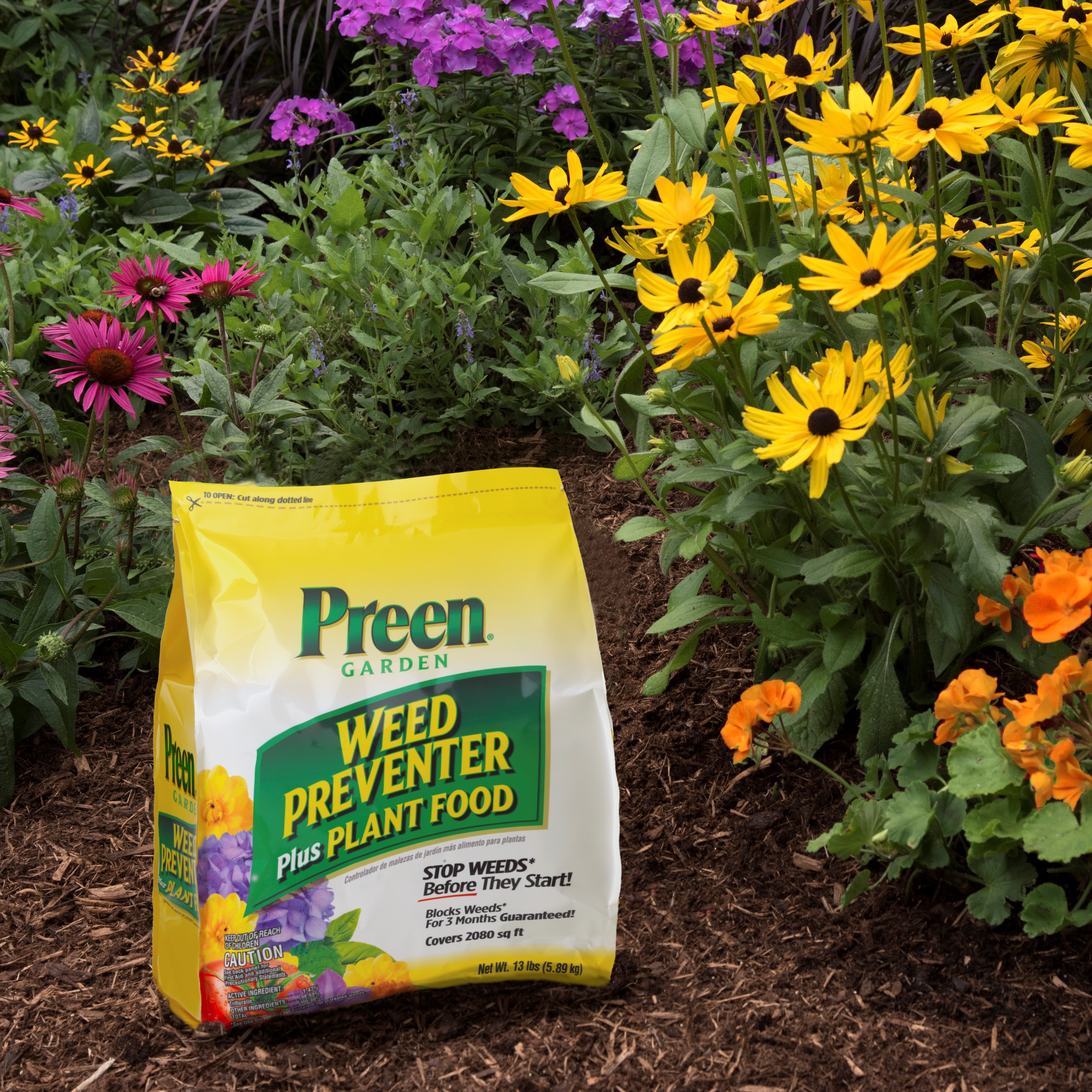 Preen Garden Weed Preveneter Plus Plant Food